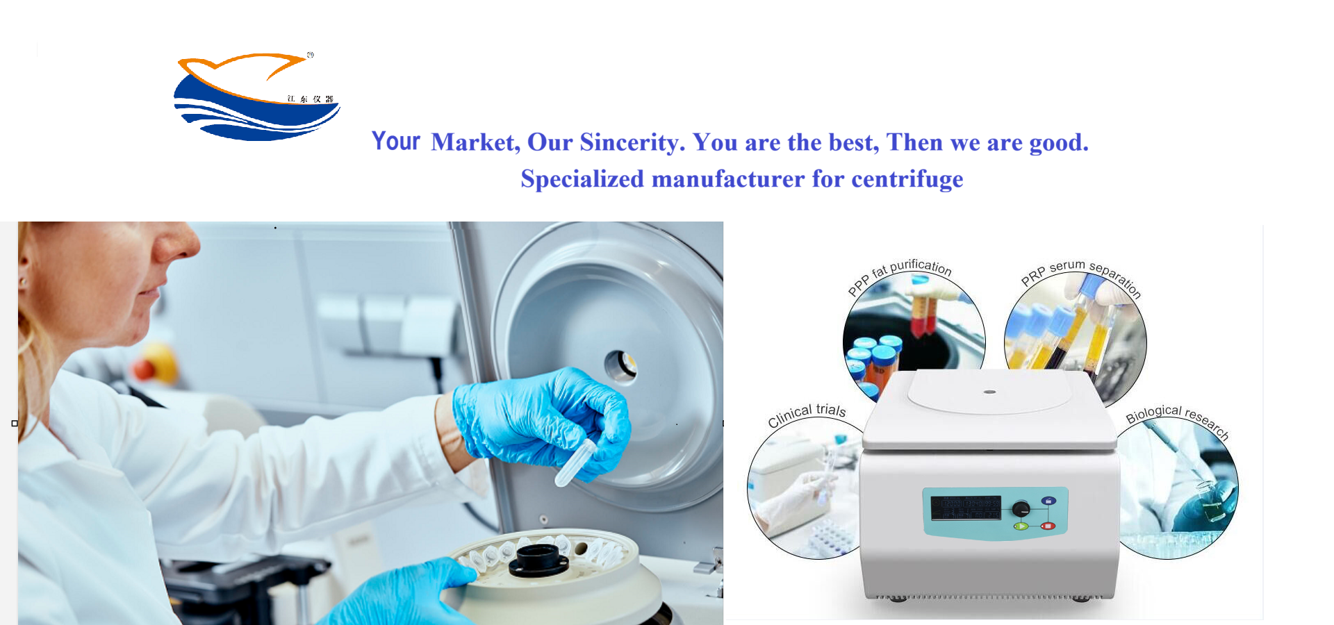 calidad centrifugadoras Fábrica